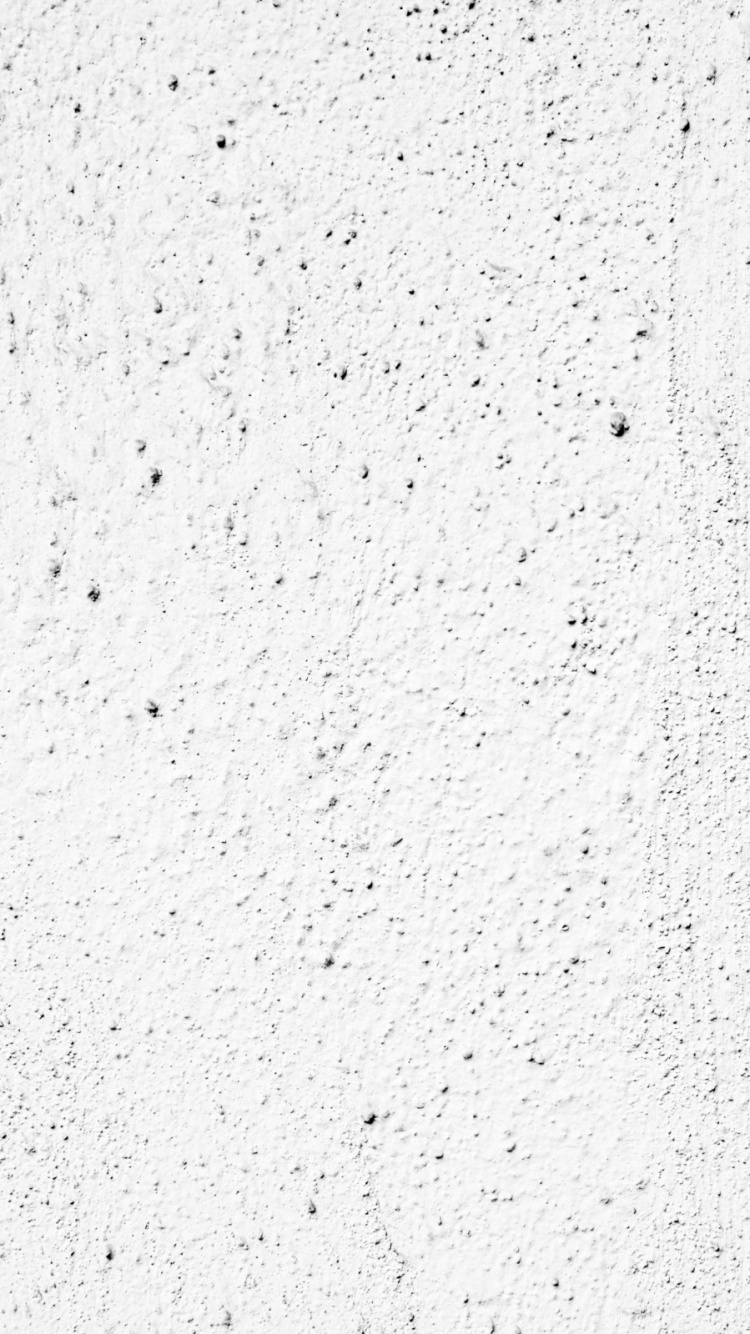 White Concrete Wall With White Paint. Wallpaper in 750x1334 Resolution