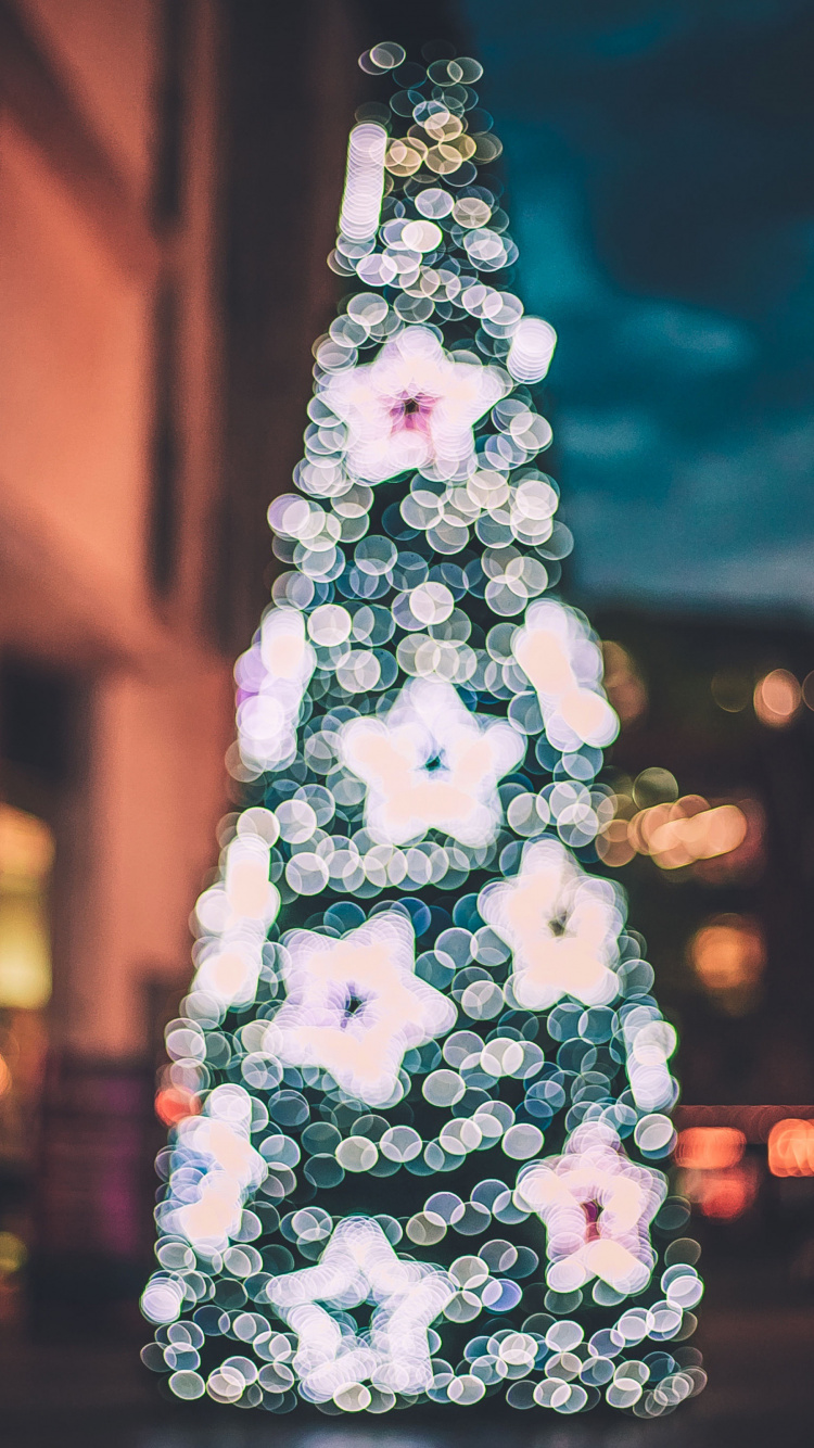 Le Jour De Noël, Picsart, Arbre de Noël, L'ombre Des Manteaux, Ornement de Noël. Wallpaper in 750x1334 Resolution