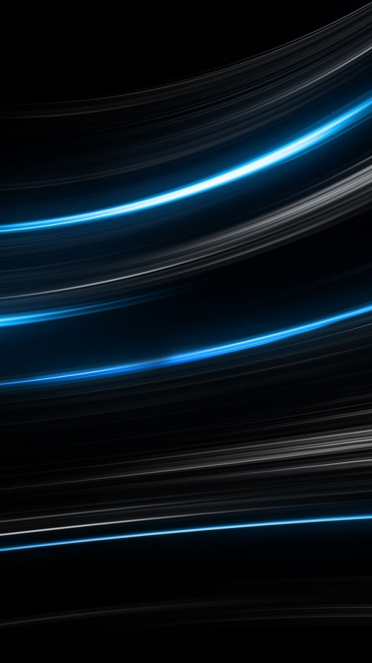 Blue and White Light Digital Wallpaper. Wallpaper in 750x1334 Resolution