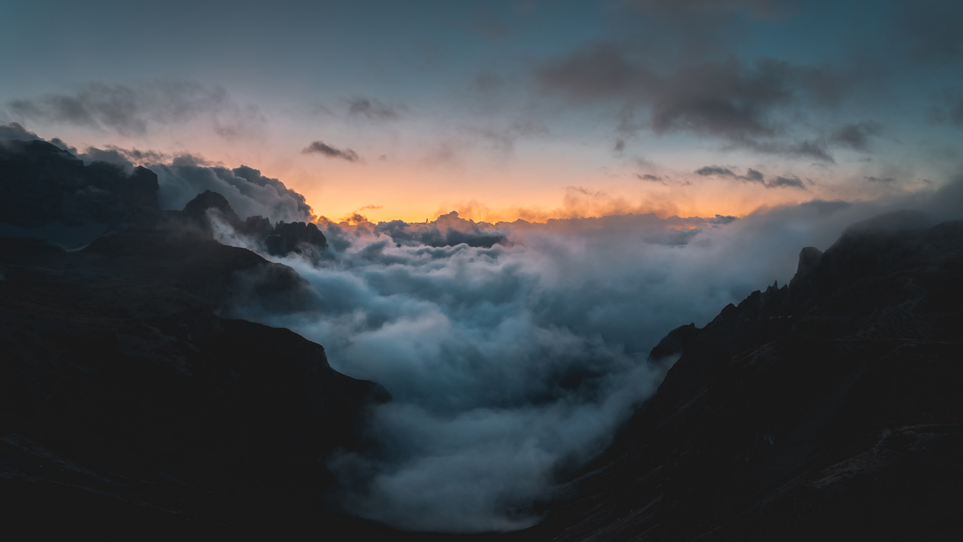 Atmosphère, Cumulus, Horizon, la Journée, Soir. Wallpaper in 1920x1080 Resolution