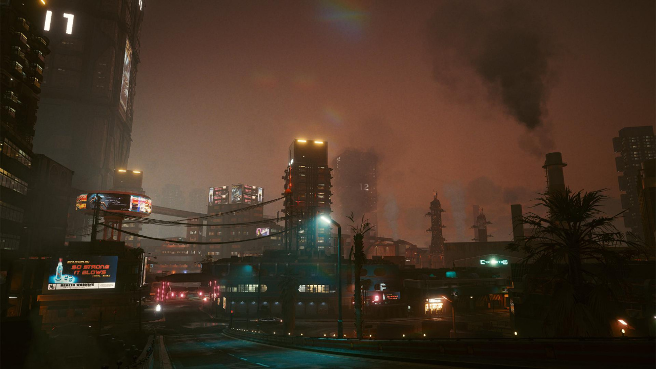 Cyberpunk, Cyberpunk 2077, Cyberpunk 2020, Urban Area, Night. Wallpaper in 1280x720 Resolution
