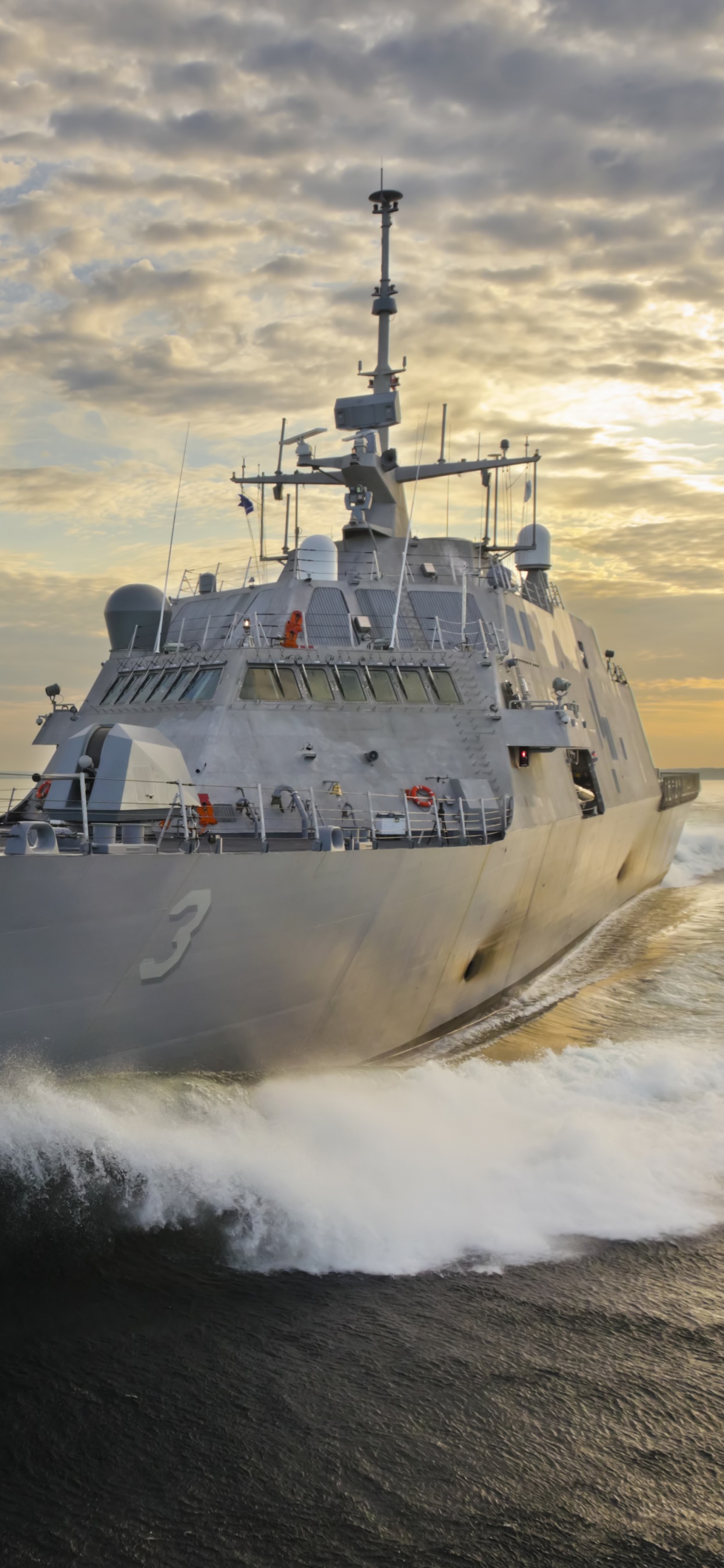 Küstenkampfschiff, United States Navy, Schiff, Kriegsschiff, Marine. Wallpaper in 1242x2688 Resolution