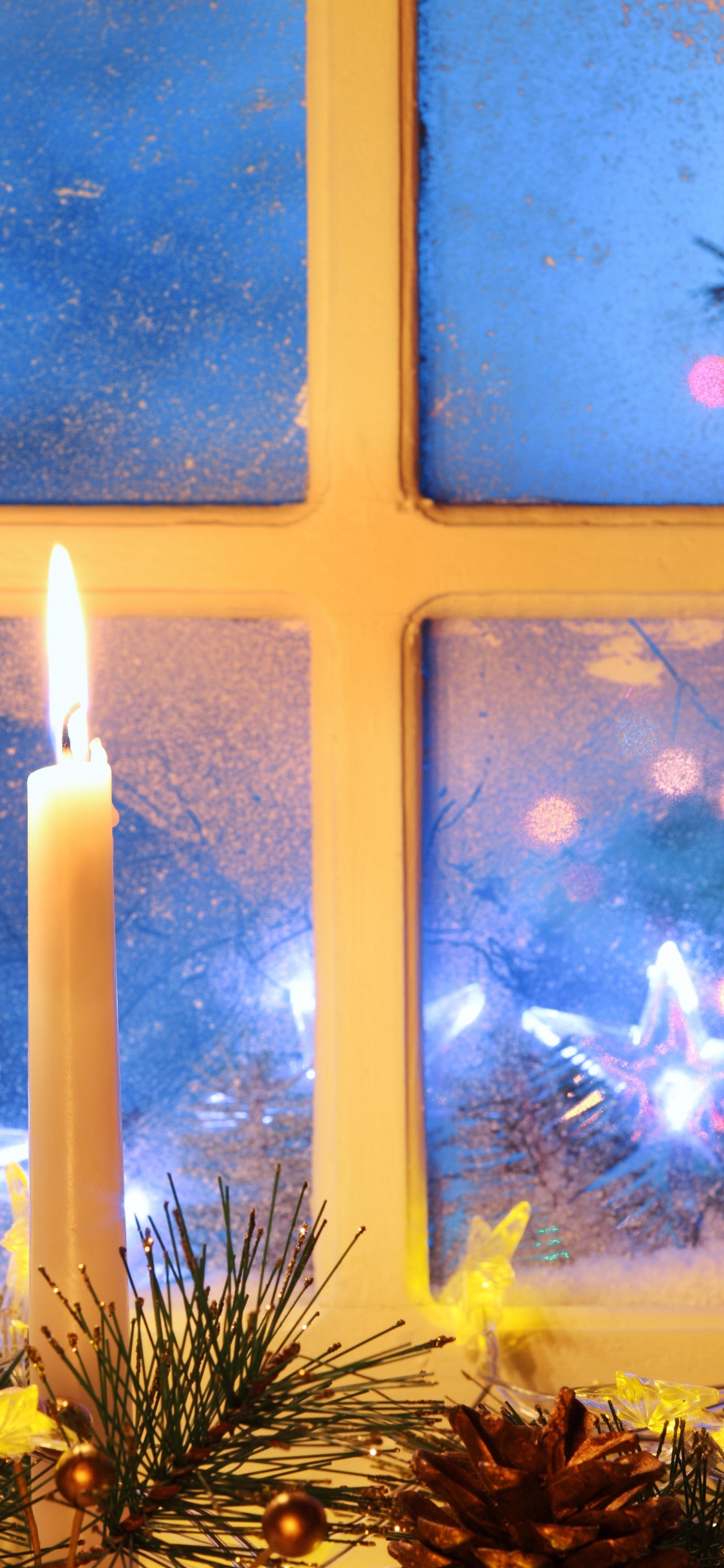Le Jour De Noël, Décoration de Noël, Guirlande, Les Lumières de Noël, Événement. Wallpaper in 1125x2436 Resolution