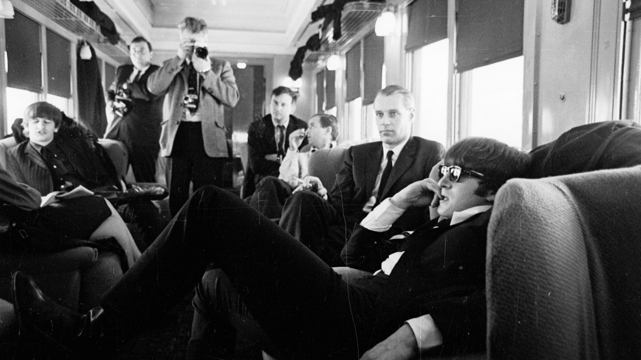 Beatles Eight Days a Week Movie, Ringo Starr, The Beatles, Film Director, Black. Wallpaper in 1280x720 Resolution