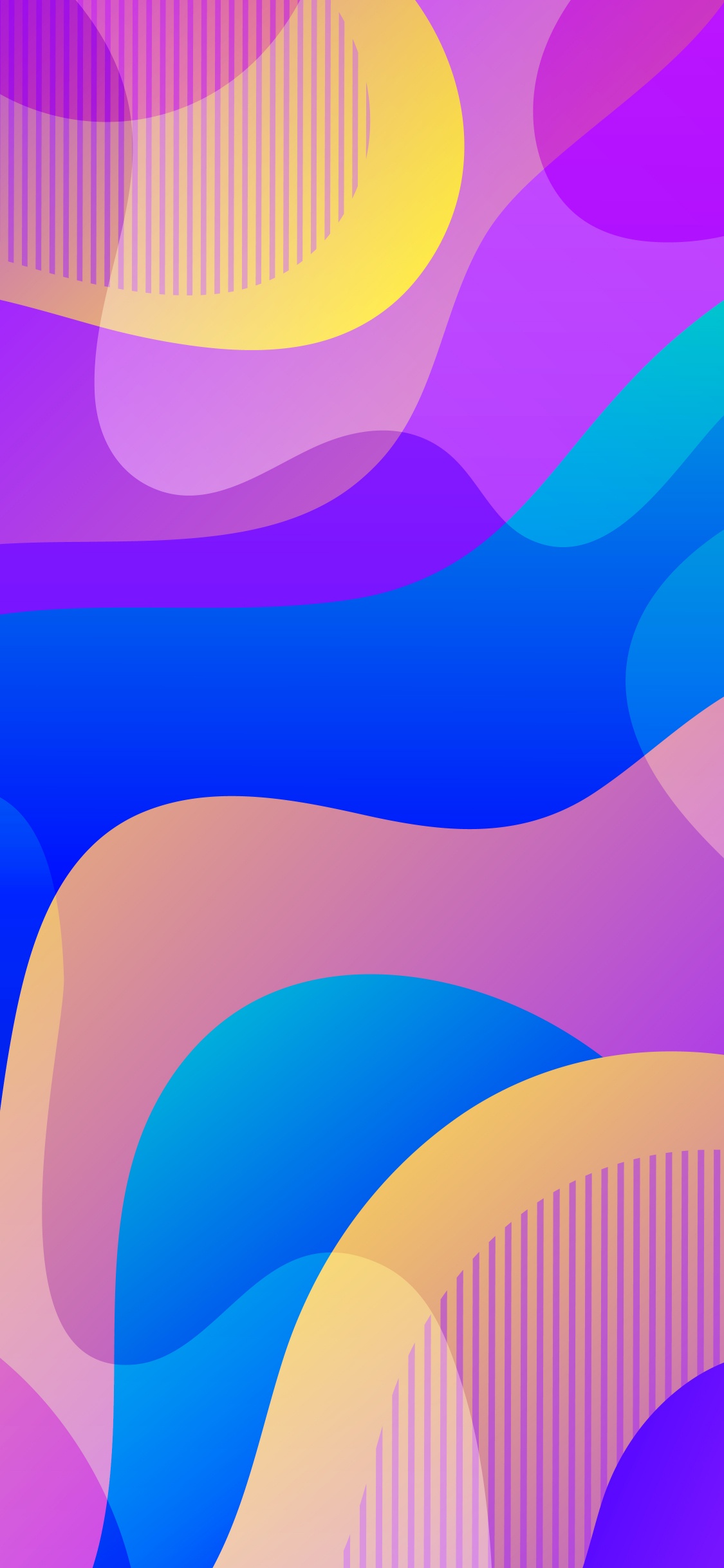 视觉艺术, 图形设计, 艺术, 色彩, Azure 壁纸 1125x2436 允许