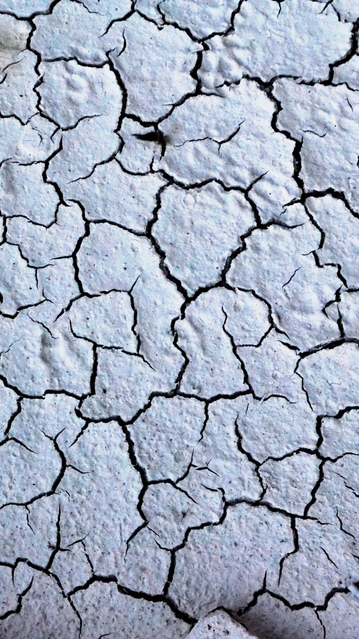 Weißer Und Grauer Betonboden. Wallpaper in 720x1280 Resolution