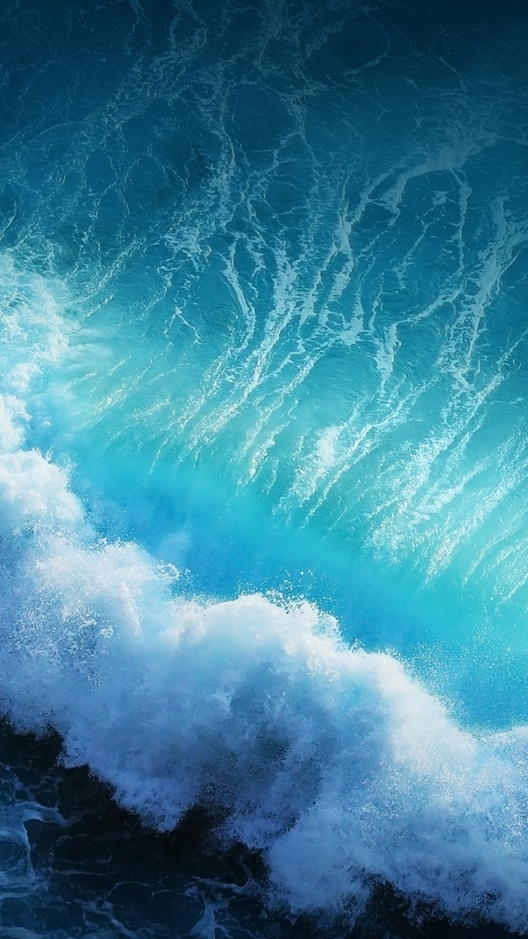 Ios, Manzana, IOS 11, IOS 6, Agua. Wallpaper in 750x1334 Resolution