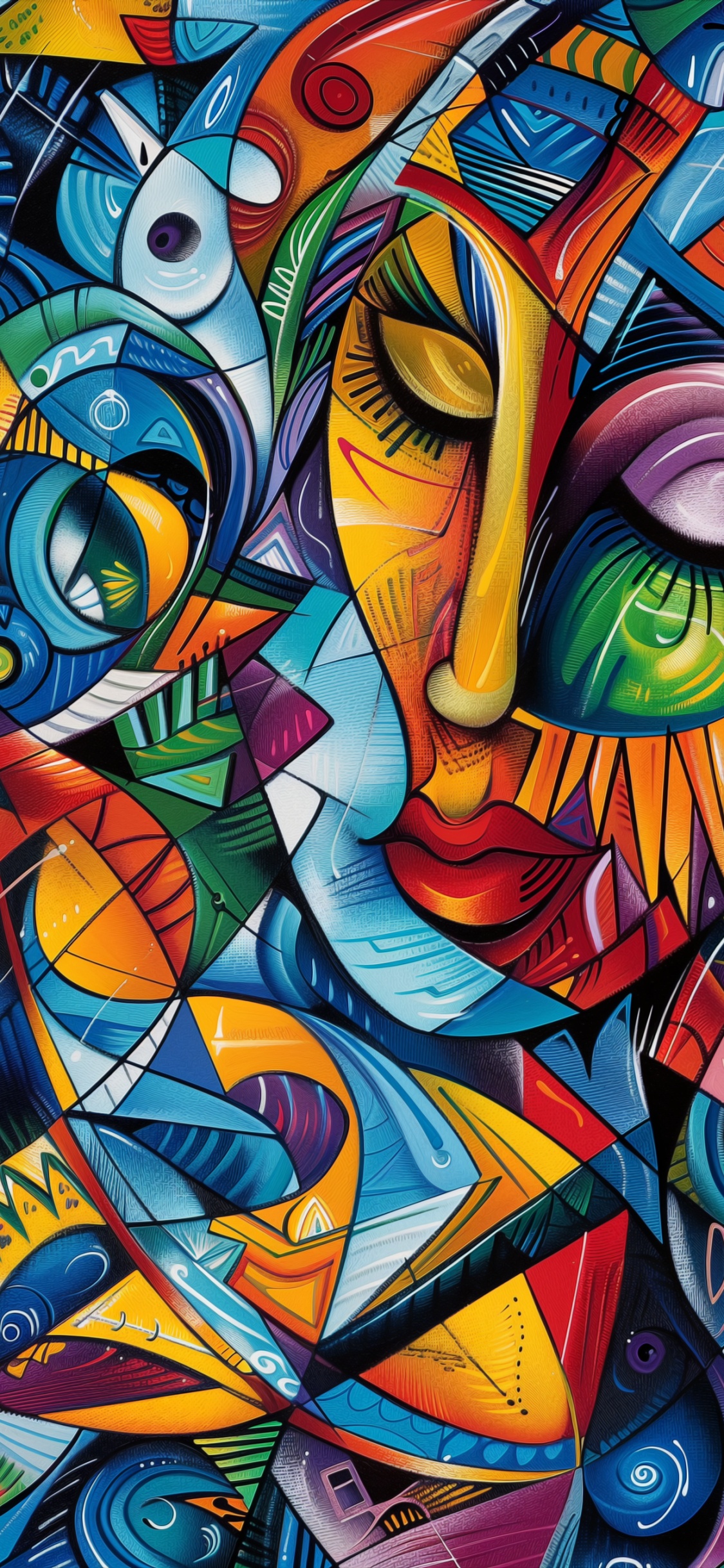 Malerei, Kunstfarbe, Visual Arts, Kunst, Streetart. Wallpaper in 1125x2436 Resolution