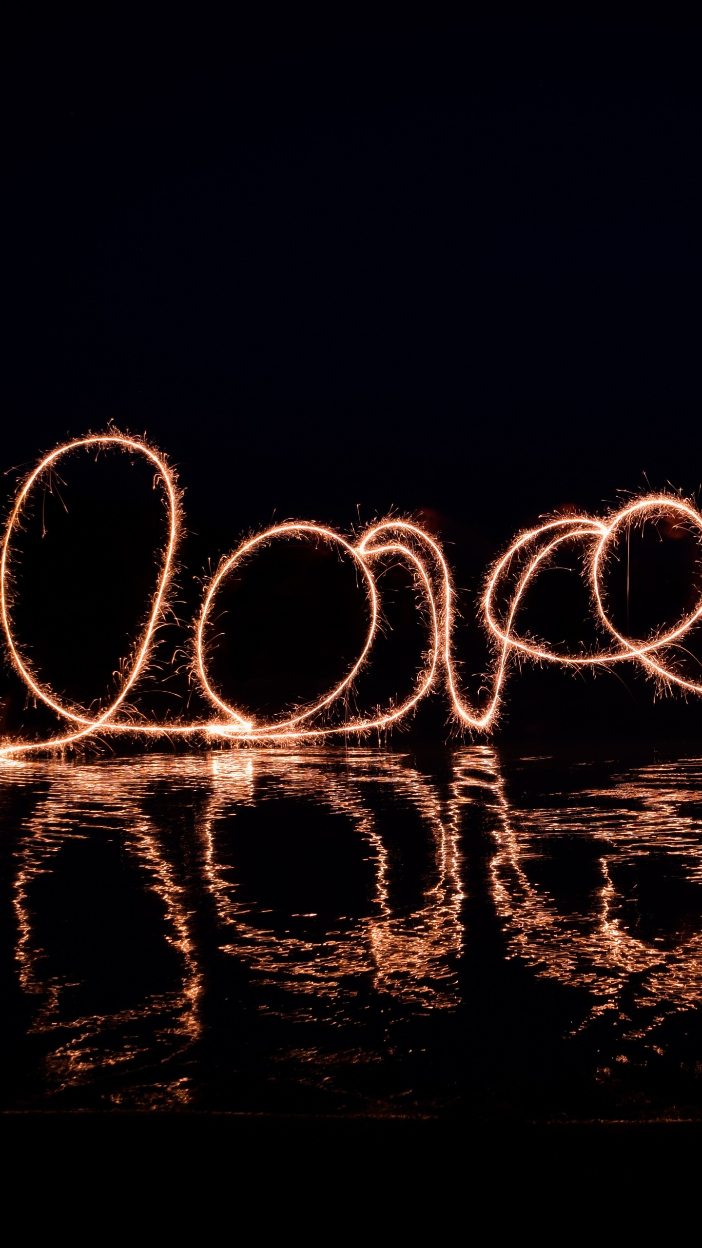 Light Painting, Licht, Exposition, Text, Liebe. Wallpaper in 1440x2560 Resolution