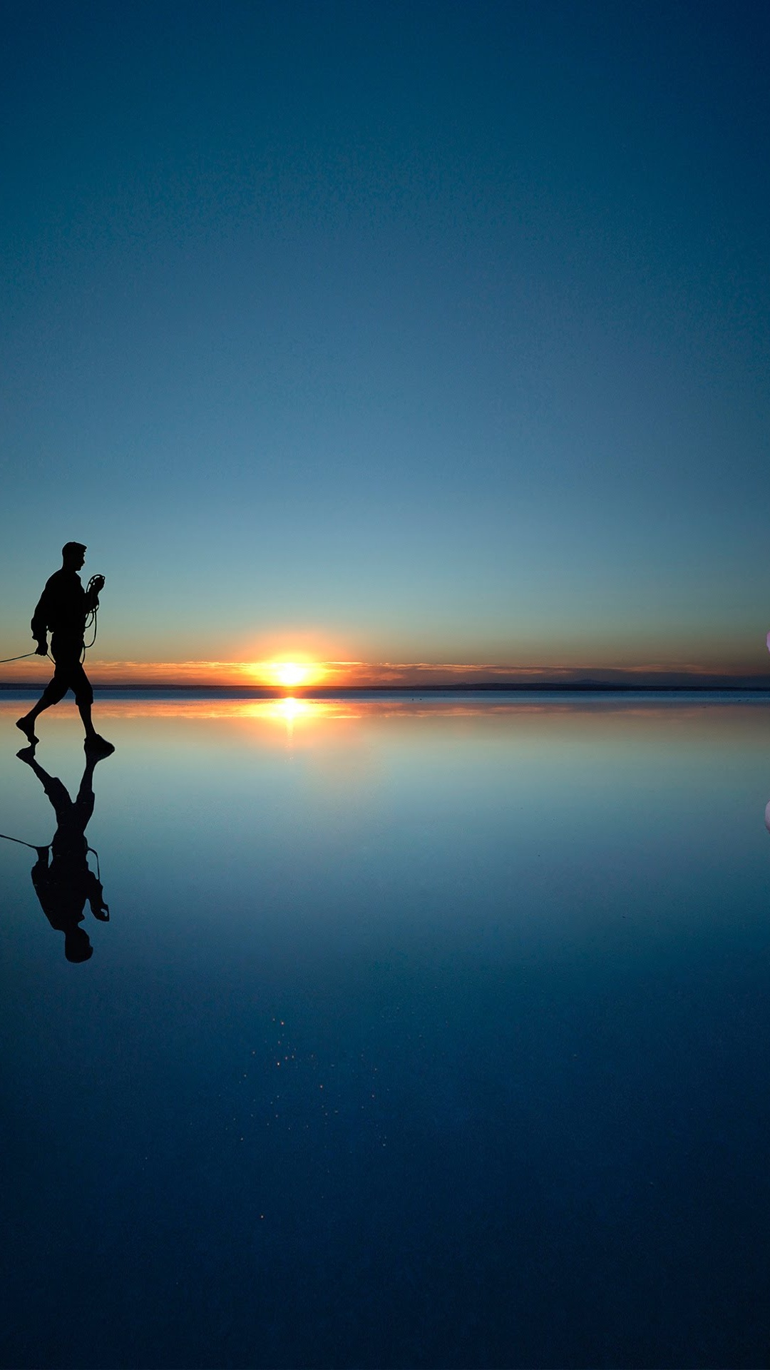 ZTE, ZTE Axon M, Wasser, Reflexion, Sonnenuntergang. Wallpaper in 1080x1920 Resolution