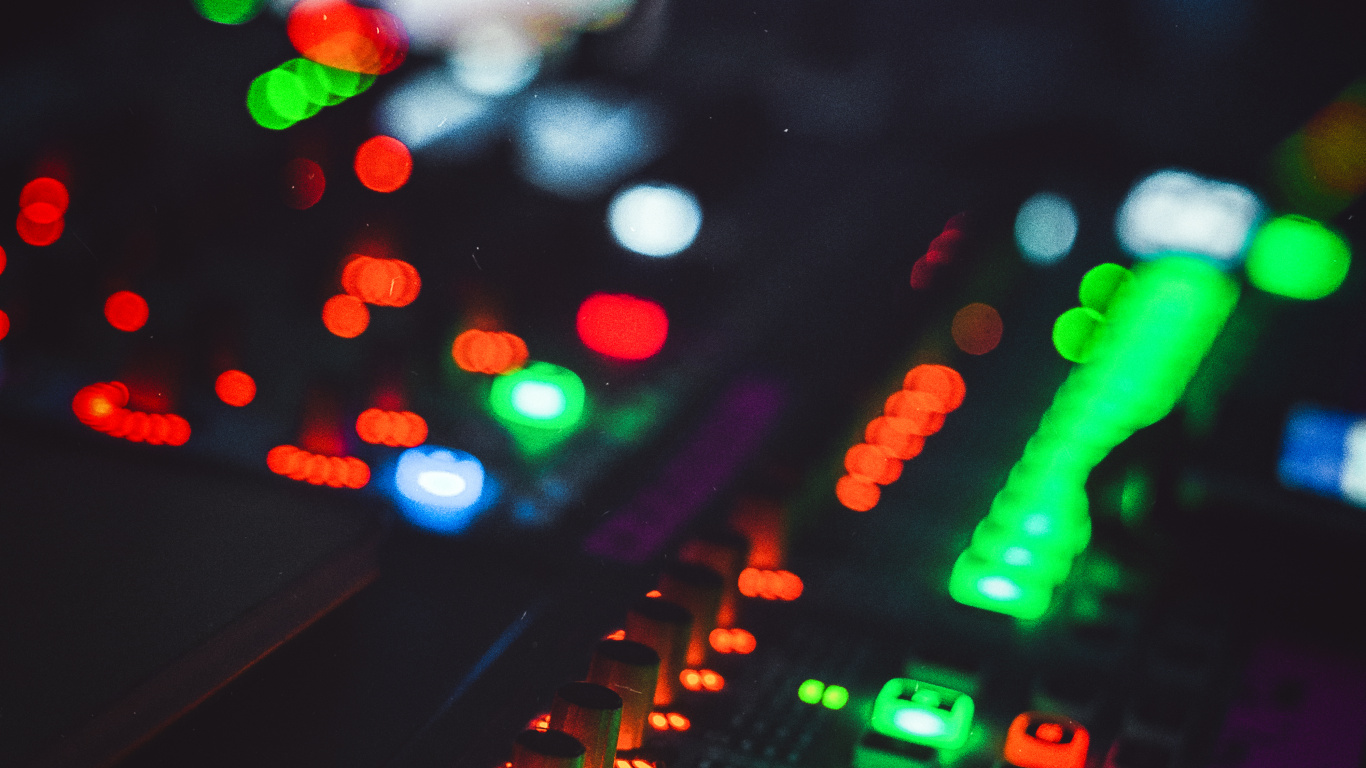dj Mix, Audio-mixing, Remix, Gr, Licht. Wallpaper in 1366x768 Resolution