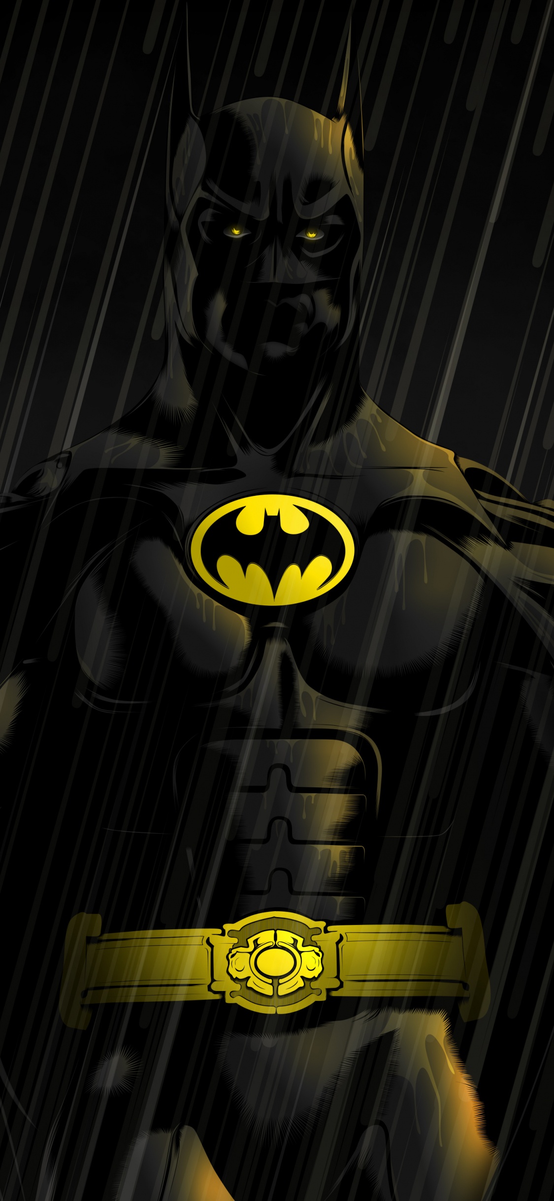 Man in Black and White Costume. Wallpaper in 1125x2436 Resolution