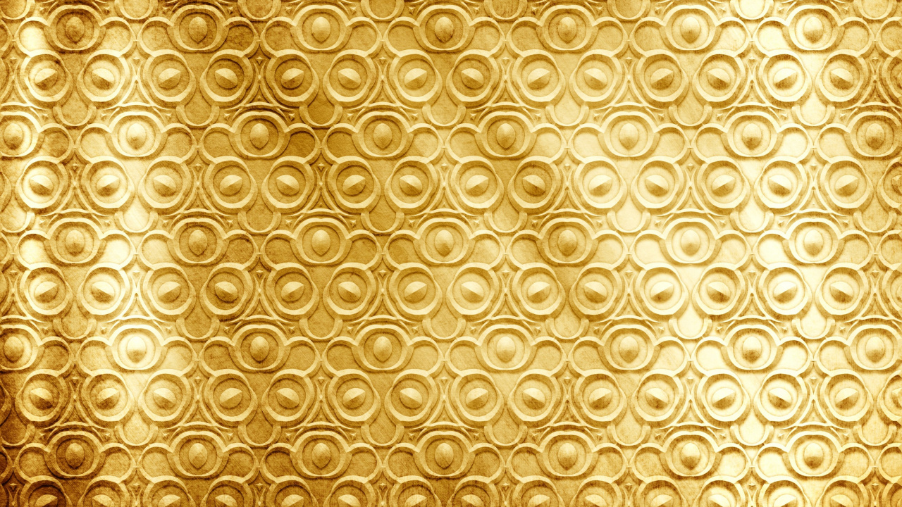 黄金, 黄色的, 金箔, 金属颜色, 材料 壁纸 1280x720 允许