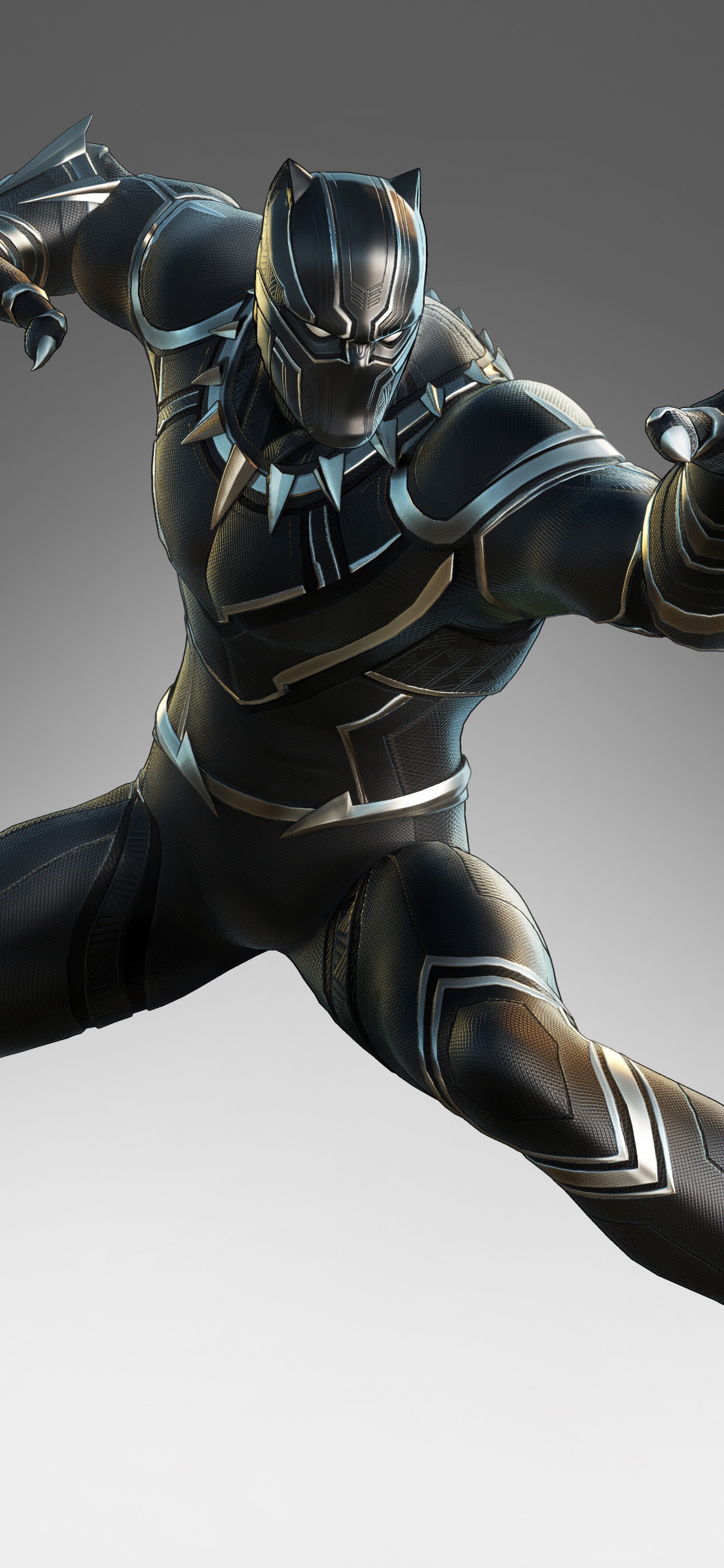 Panthère Noire, Marvel Comics, Figurine, Superhero, Statue. Wallpaper in 1125x2436 Resolution