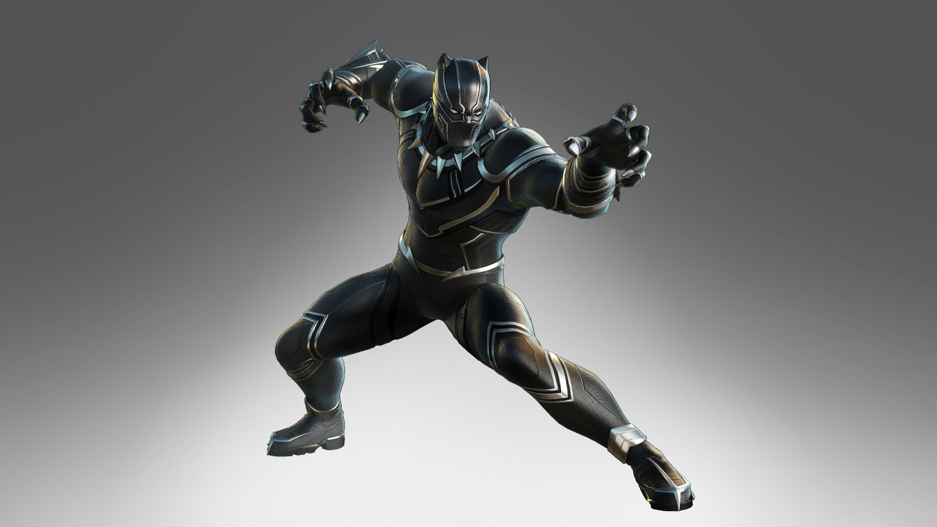 Black Panther, Charakter, Marvel Comics, Action-Figur, Superhelden. Wallpaper in 1366x768 Resolution