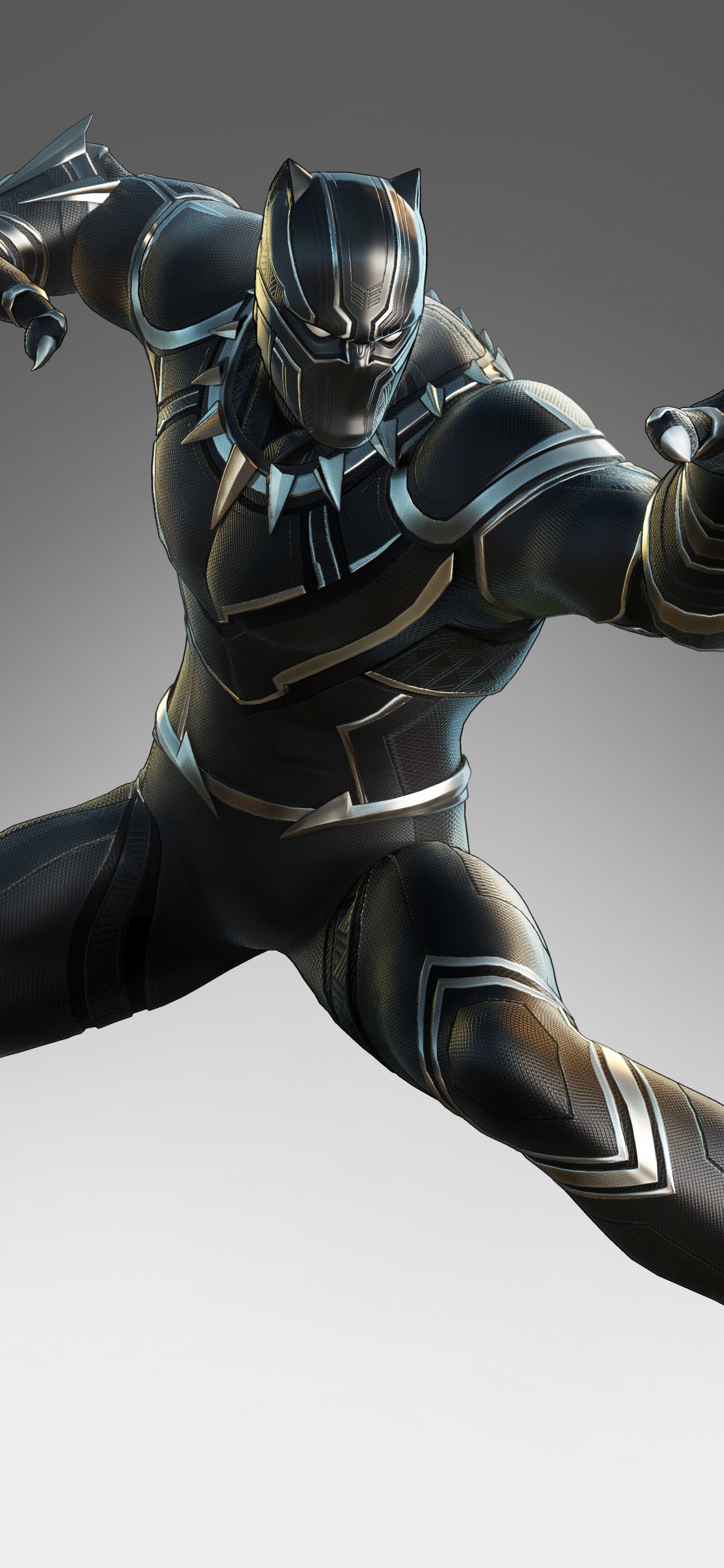 Black Panther, Character, Marvel Comics, Action Figure, Superhero. Wallpaper in 1125x2436 Resolution