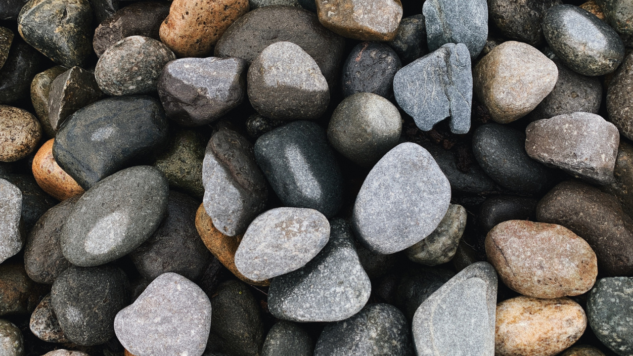 Pebble, Gravel, Telephone, Smartphone, White. Wallpaper in 1280x720 Resolution