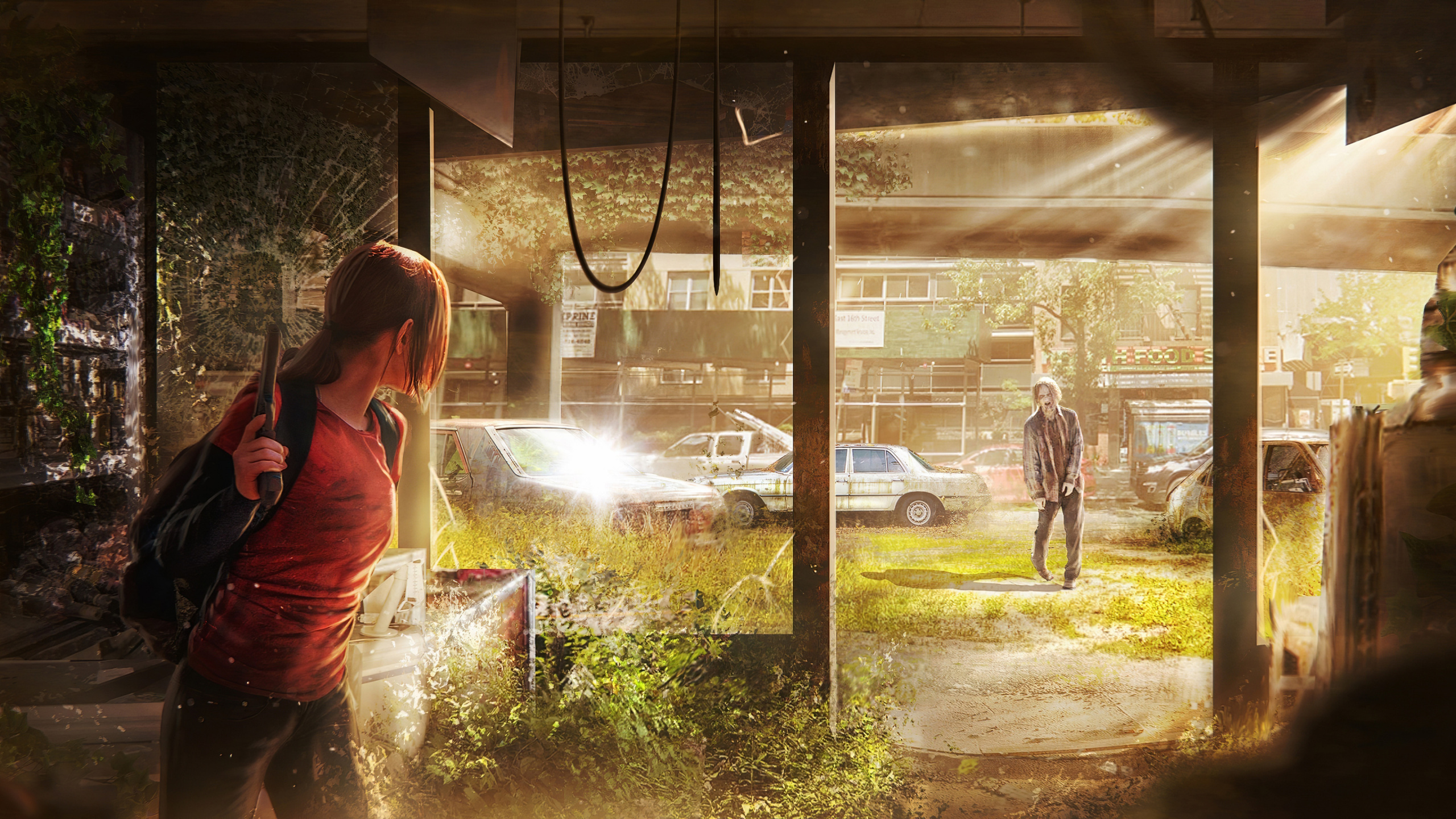 Le Dernier D'entre Nous à la Partie II, The Last of Us, Ellie, The Last of Us Remastered, Playstation 4. Wallpaper in 2560x1440 Resolution