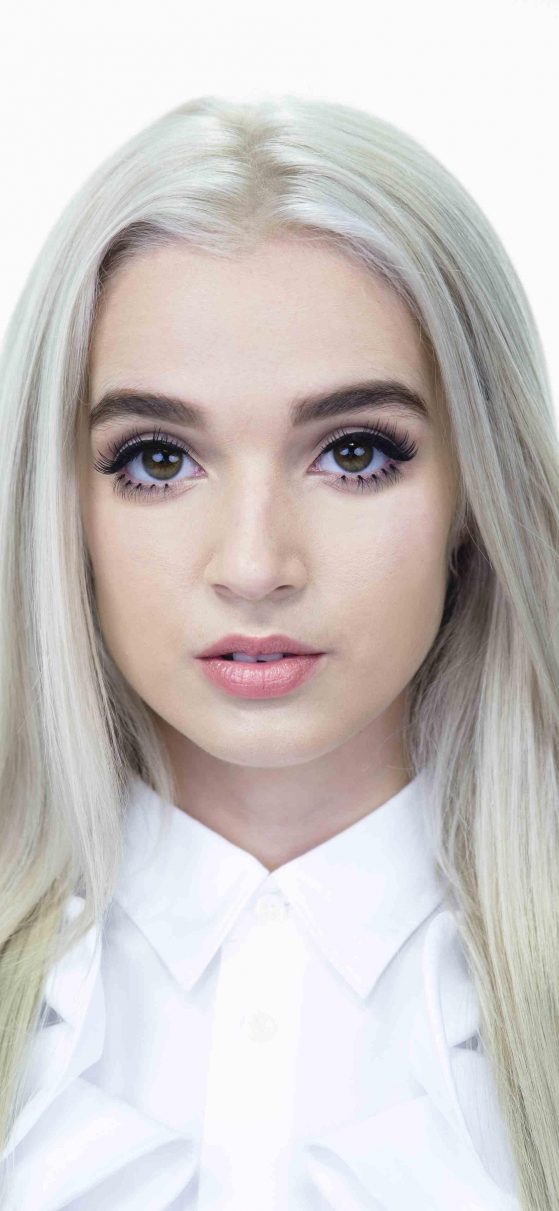 Pavot, Cheveu, Face, White, Blond. Wallpaper in 1125x2436 Resolution