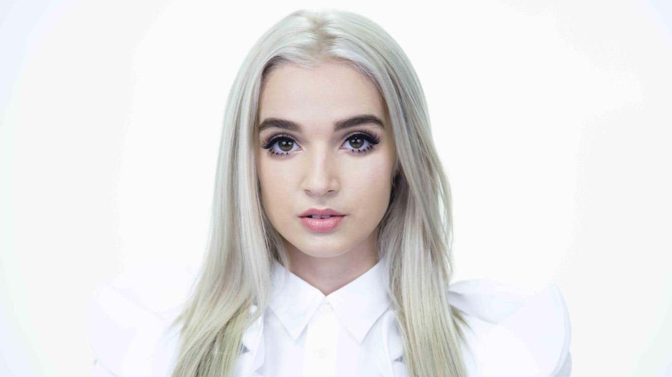 Pavot, Cheveu, Face, White, Blond. Wallpaper in 1366x768 Resolution