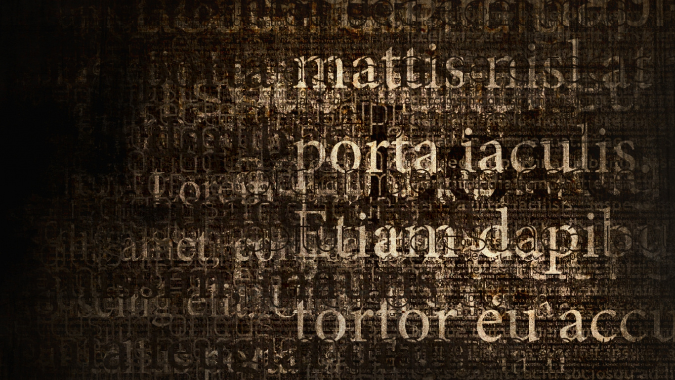 Texto. Wallpaper in 1366x768 Resolution