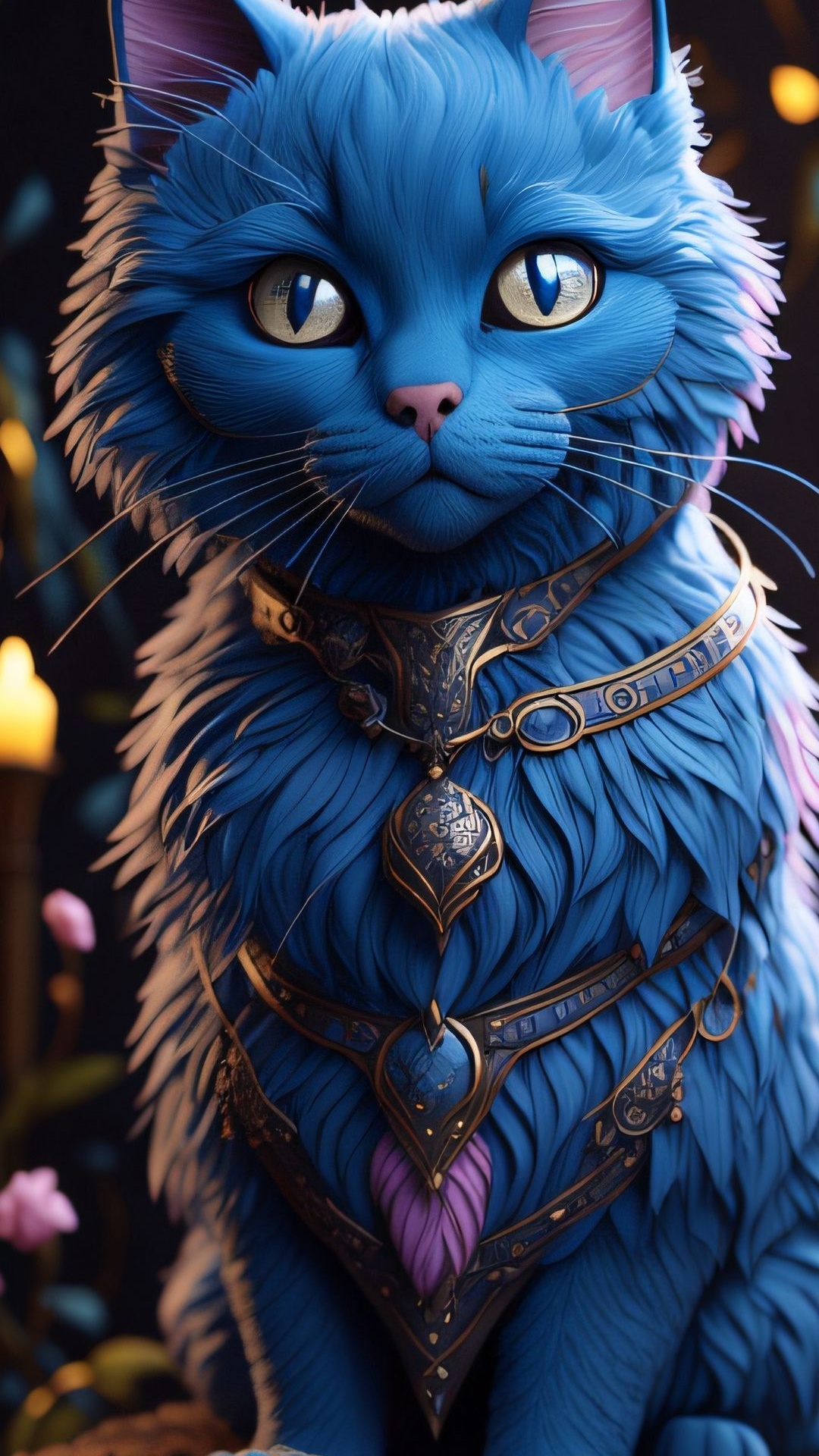 Backenbart, Katze, Biologie, Wissenschaft, Blau. Wallpaper in 1080x1920 Resolution