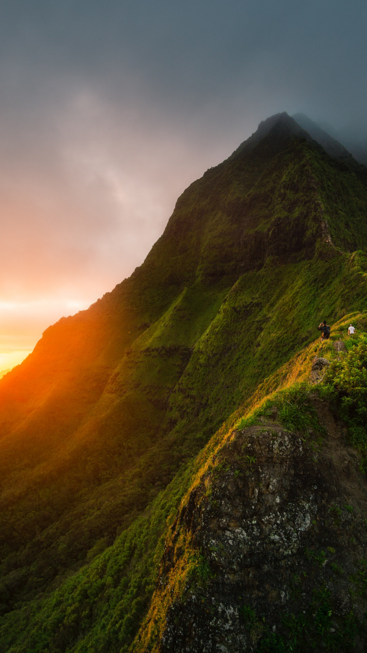 Cloud, Naturlandschaft, Piste, Hochland, Gelände. Wallpaper in 750x1334 Resolution