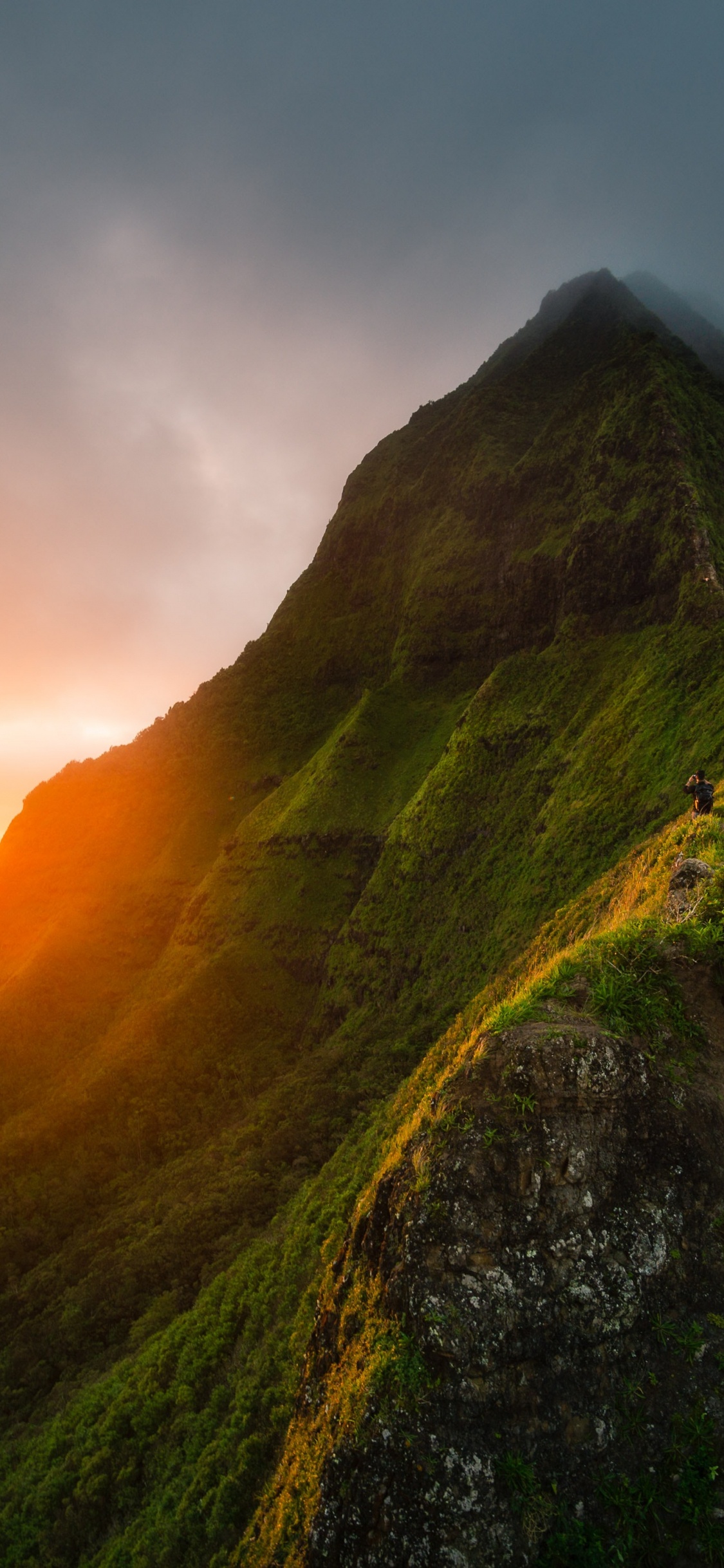 自然景观, 斜坡, 高地, 地形, 多山的地貌 壁纸 1125x2436 允许