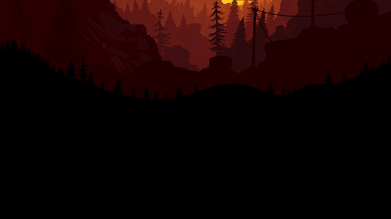 Ambiente, Montaña, Paisaje Natural, Afterglow, Highland. Wallpaper in 1366x768 Resolution