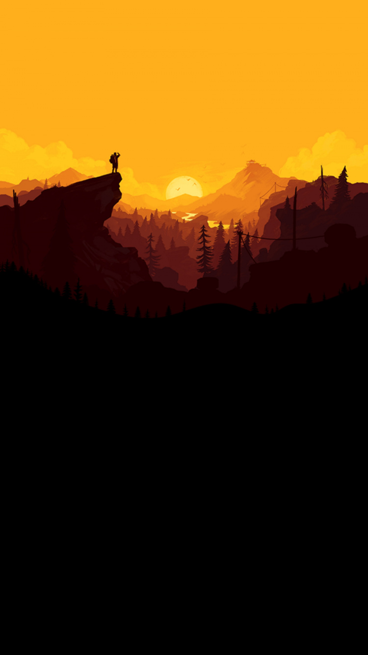 Ambiente, Montaña, Paisaje Natural, Afterglow, Highland. Wallpaper in 750x1334 Resolution