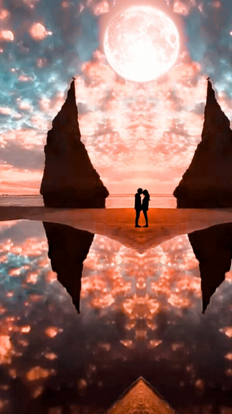 Beau Paysage Vertical, Chapeau de Sorciers, Art, Conception, Beauté. Wallpaper in 750x1334 Resolution