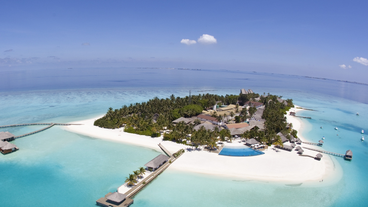 度假村, 度假, 旅行, 沿海和海洋地貌, 旅游业 壁纸 1280x720 允许