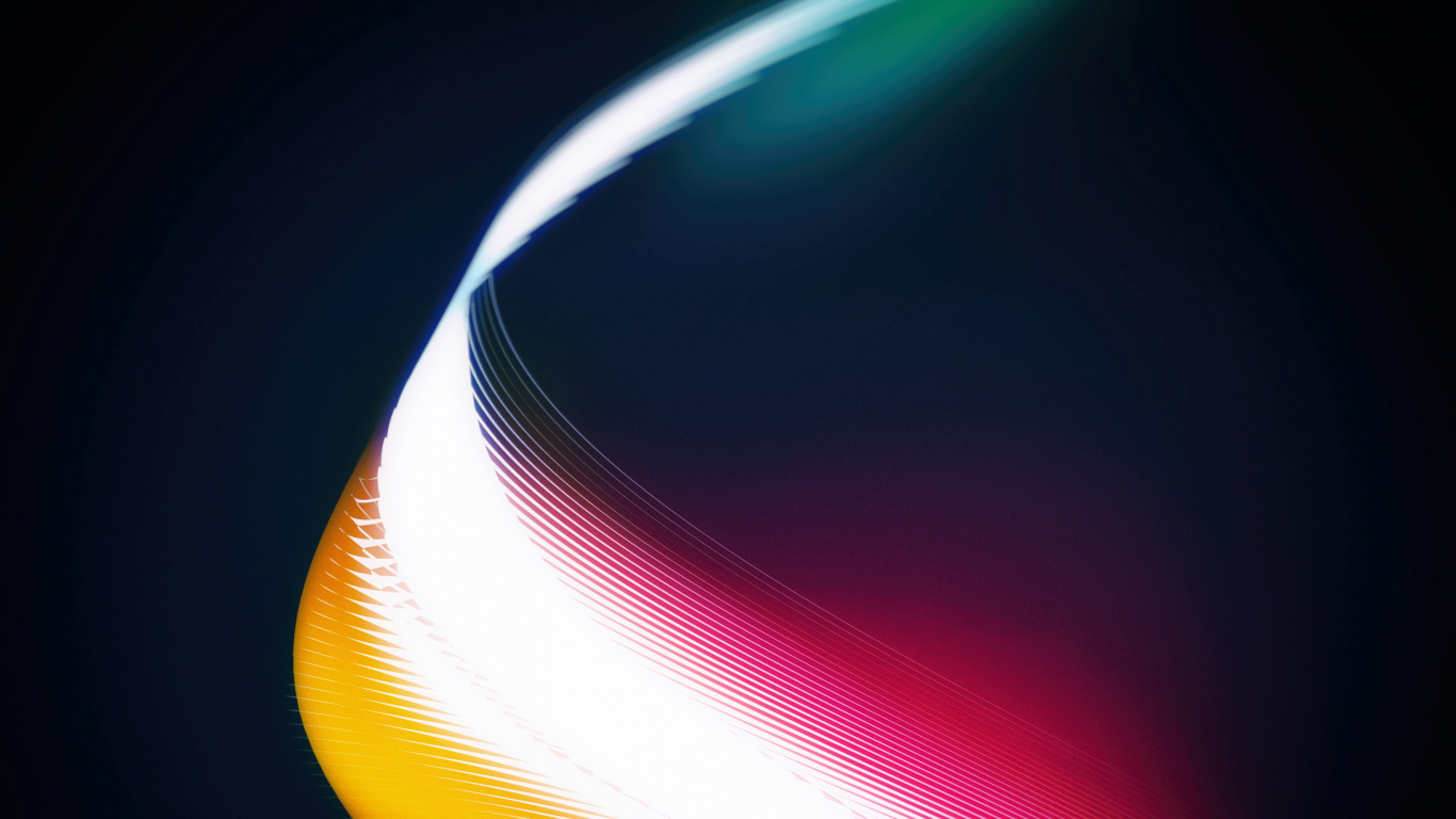 Green Orange and Yellow Light. Wallpaper in 1366x768 Resolution