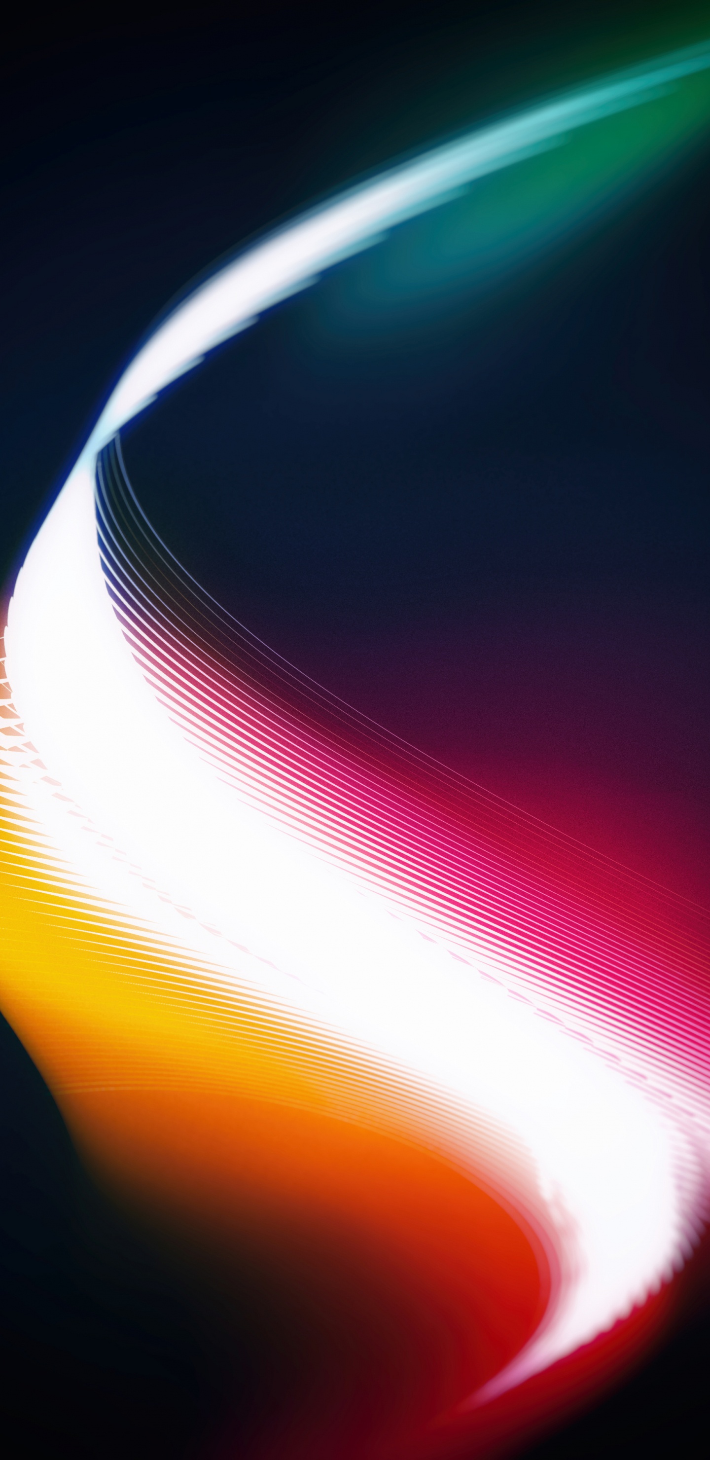 Green Orange and Yellow Light. Wallpaper in 1440x2960 Resolution