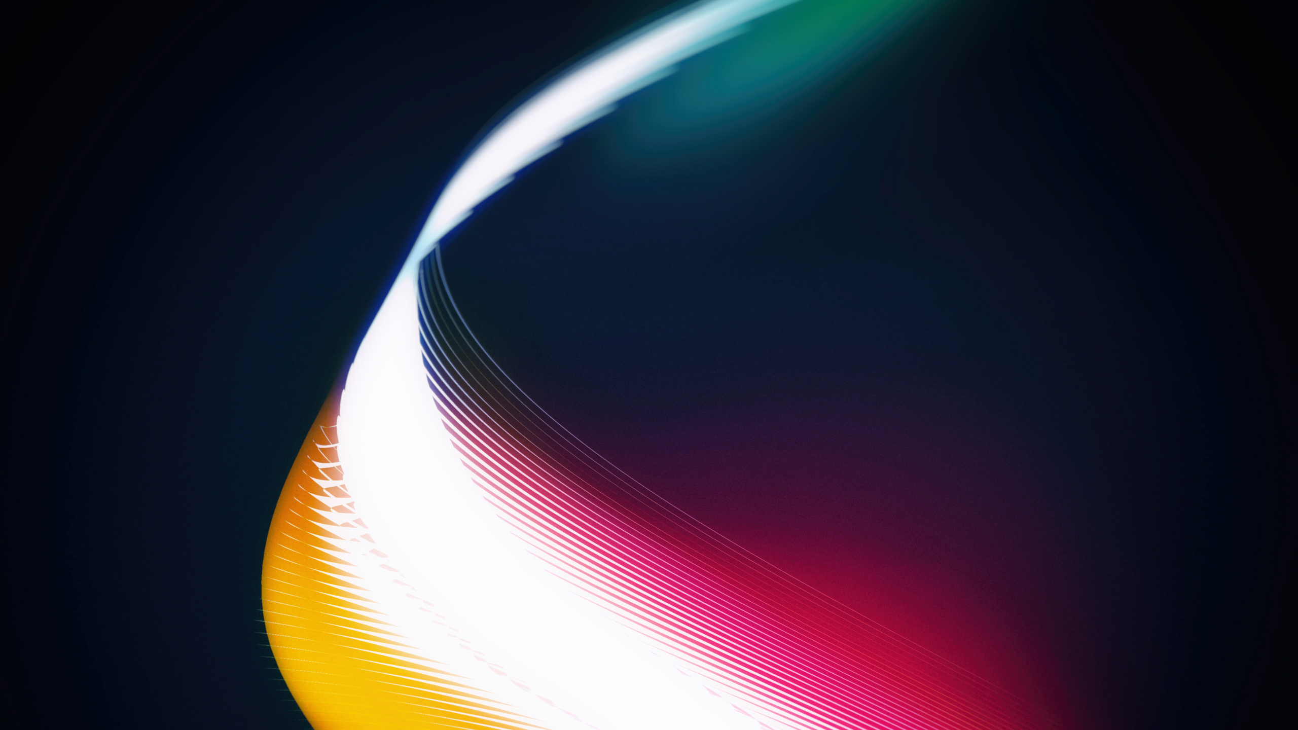 Green Orange and Yellow Light. Wallpaper in 2560x1440 Resolution