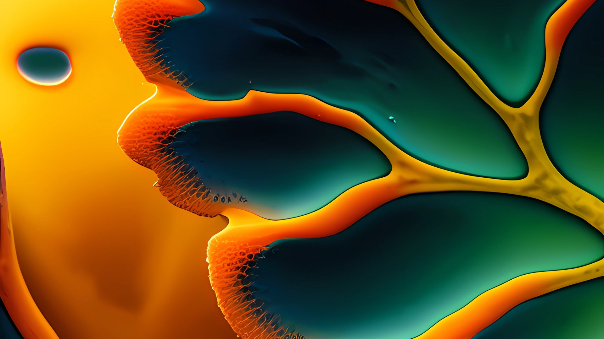 Art Fractal, Téléphone, Lumière, Green, Nature. Wallpaper in 1920x1080 Resolution