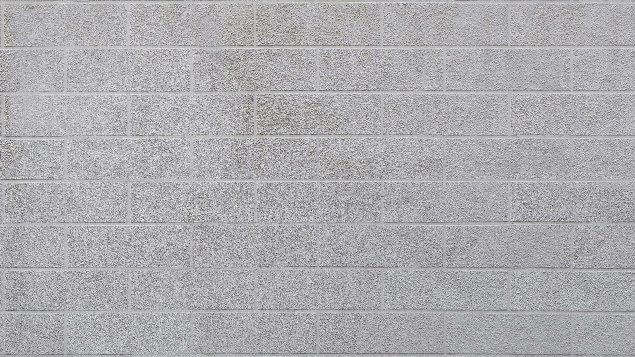 White and Gray Brick Wall. Wallpaper in 1280x720 Resolution