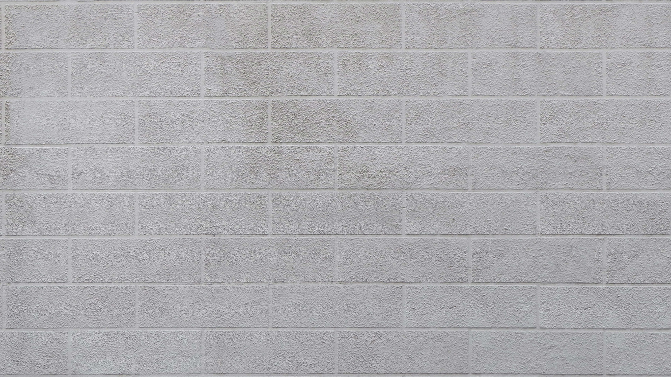 White and Gray Brick Wall. Wallpaper in 1366x768 Resolution