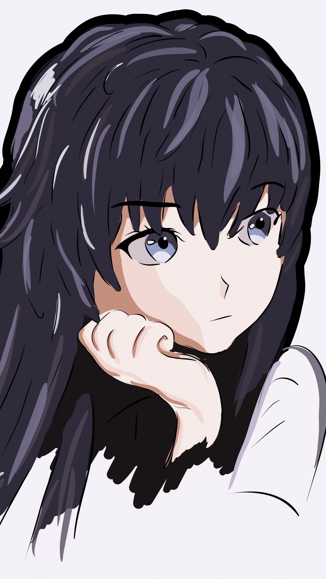 Personaje de Anime Masculino de Pelo Negro. Wallpaper in 1080x1920 Resolution
