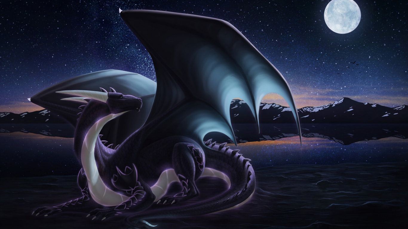 Weiße Und Schwarze Abstrakte Malerei. Wallpaper in 1366x768 Resolution