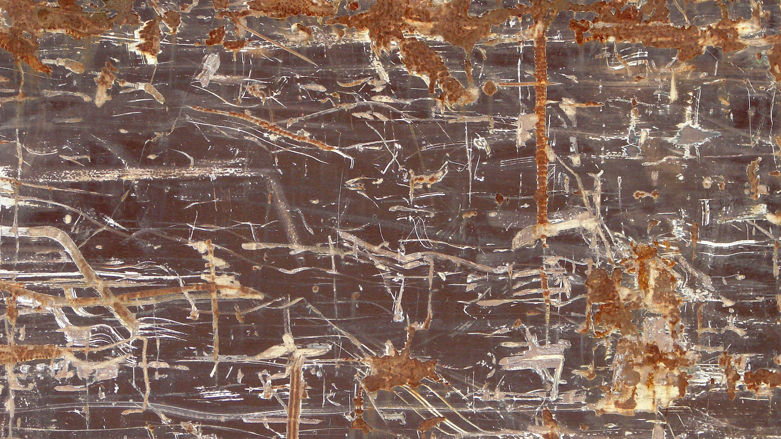 Peinture Abstraite Brune et Blanche. Wallpaper in 2560x1440 Resolution