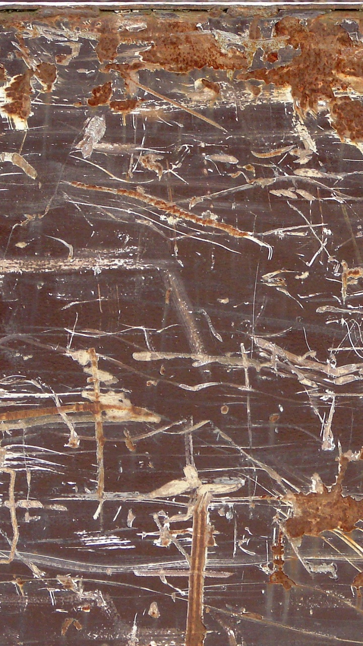 Peinture Abstraite Brune et Blanche. Wallpaper in 720x1280 Resolution