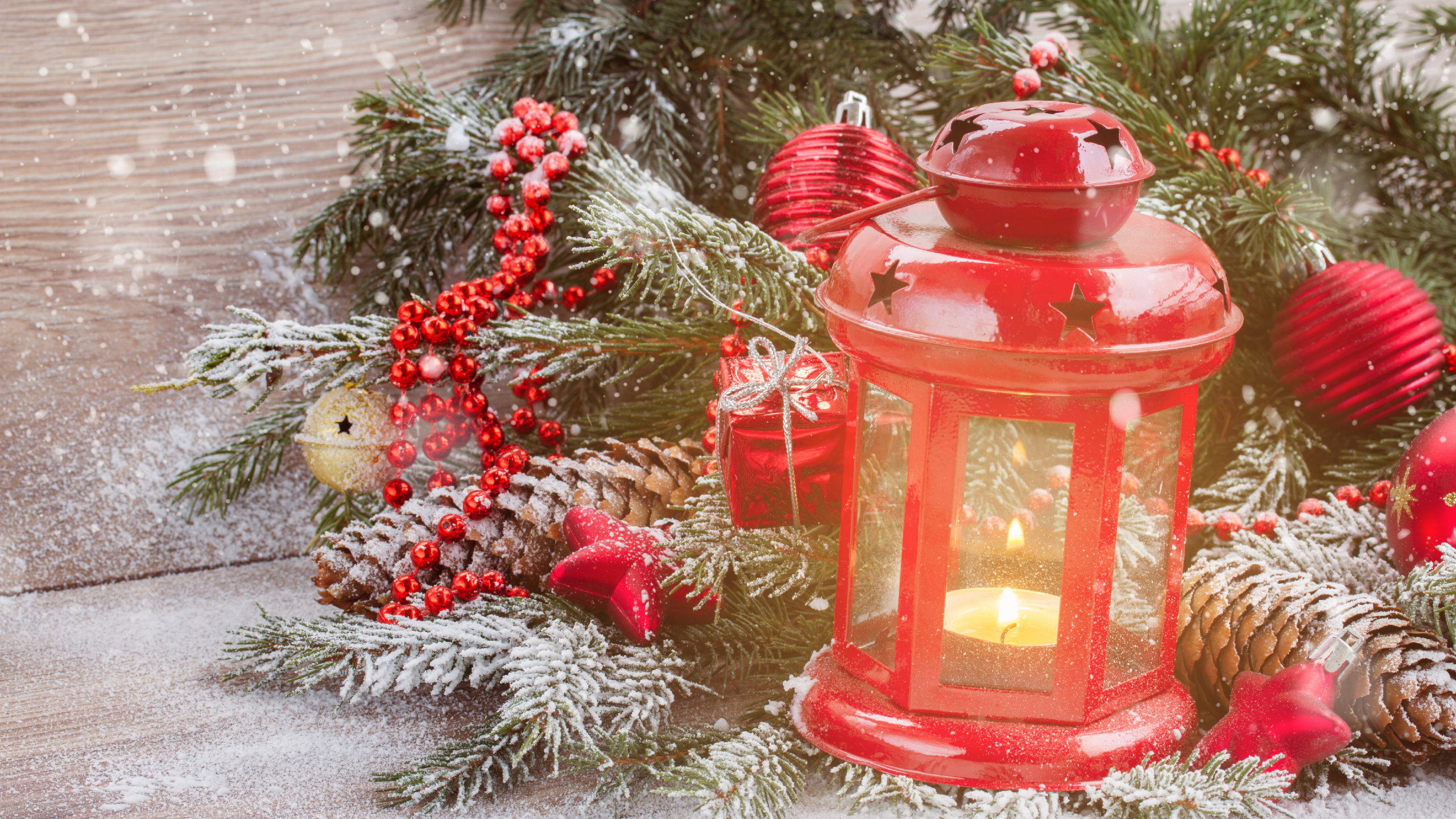 Le Jour De Noël, Arbre de Noël, Décoration de Noël, Sapin, Famille Des Pins. Wallpaper in 2560x1440 Resolution