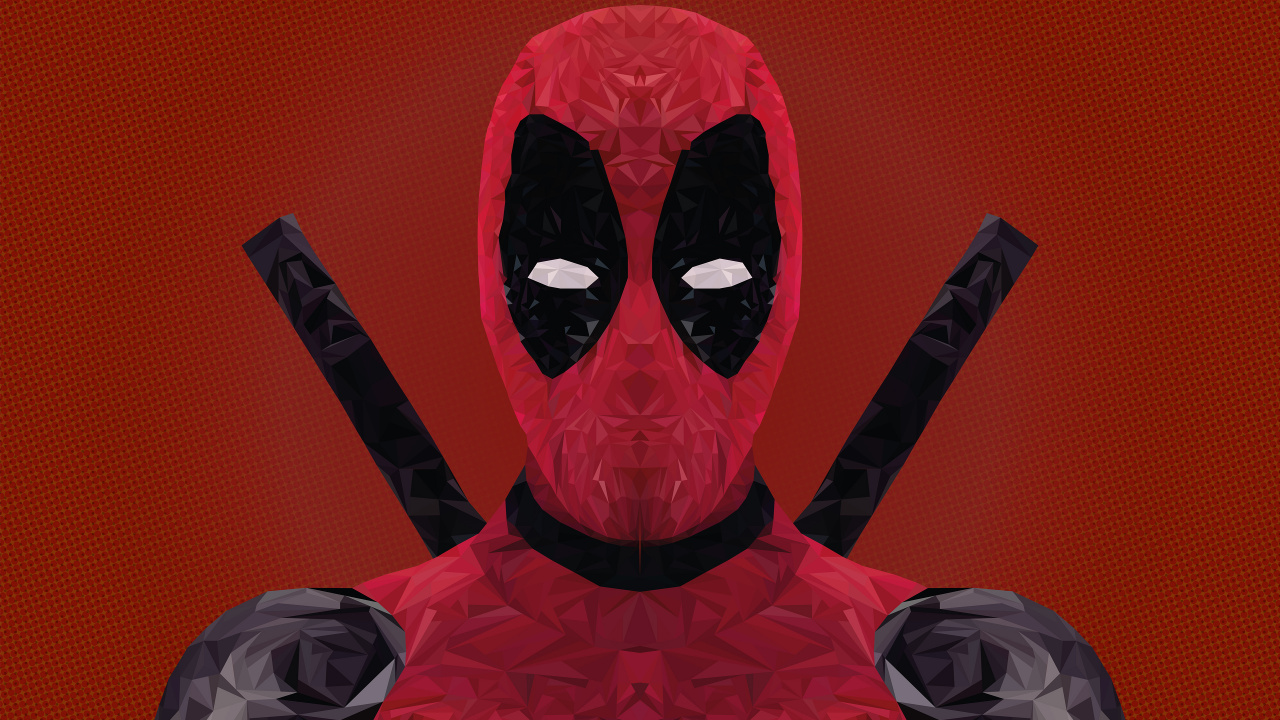 Rote Und Schwarze Schädelillustration. Wallpaper in 1280x720 Resolution