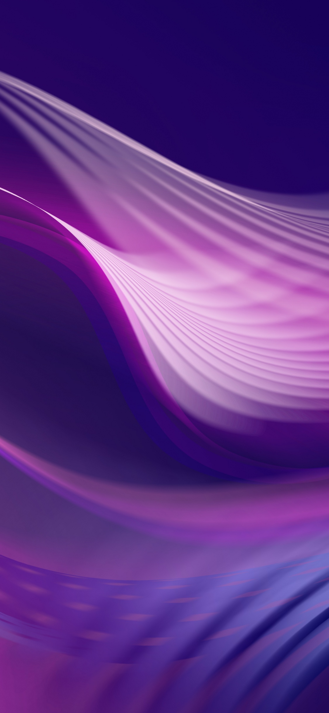 Purple and White Light Illustration. Wallpaper in 1125x2436 Resolution