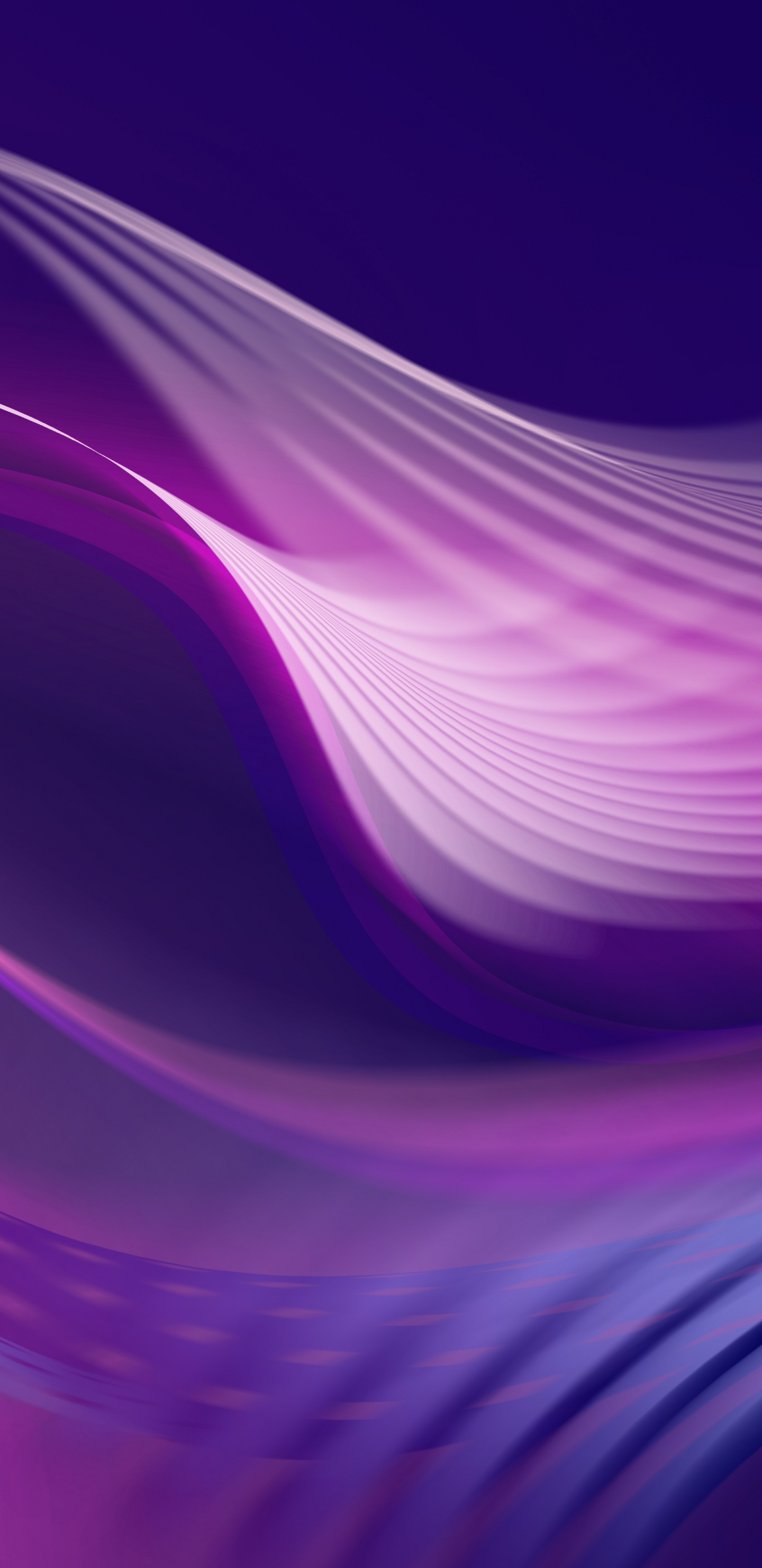 Purple and White Light Illustration. Wallpaper in 1440x2960 Resolution