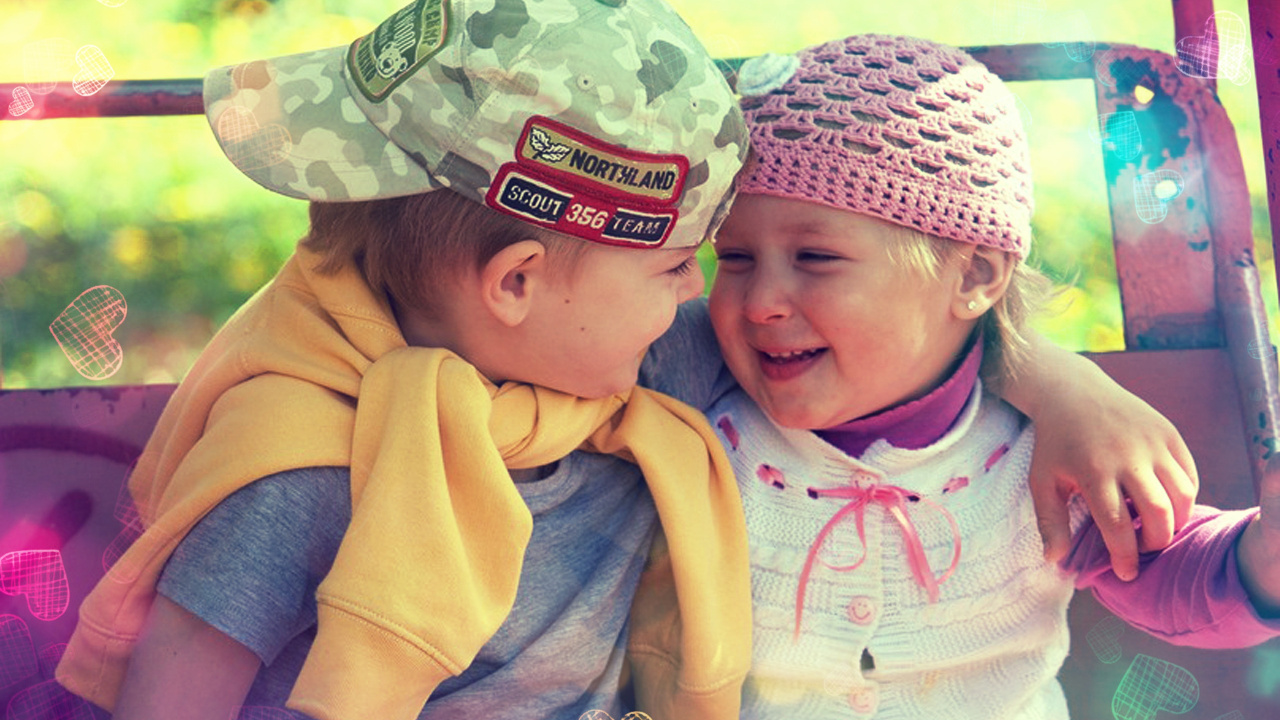 Child, Cap, Pink, Headgear, Happiness. Wallpaper in 1280x720 Resolution