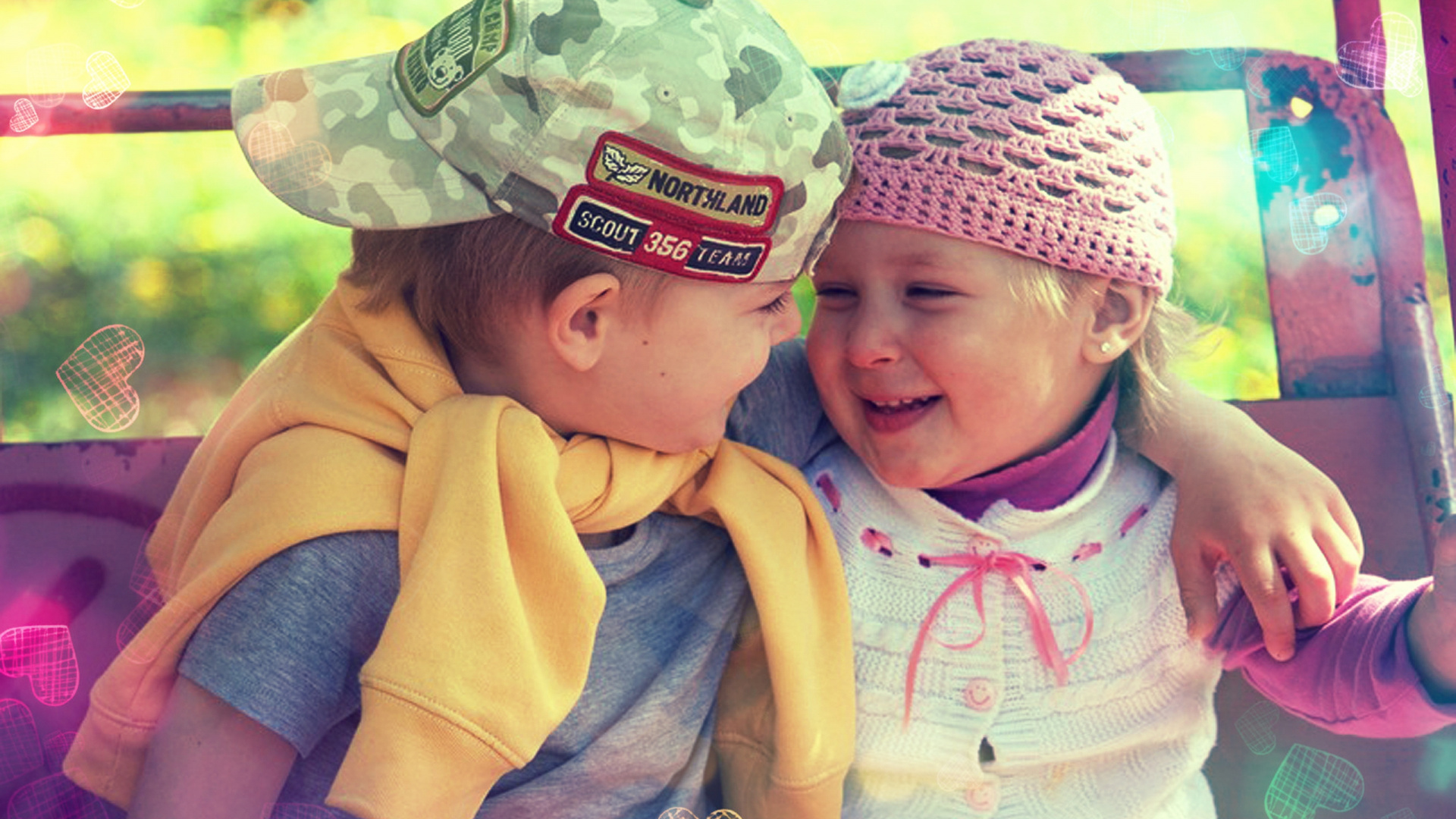 Child, Cap, Pink, Headgear, Happiness. Wallpaper in 1920x1080 Resolution