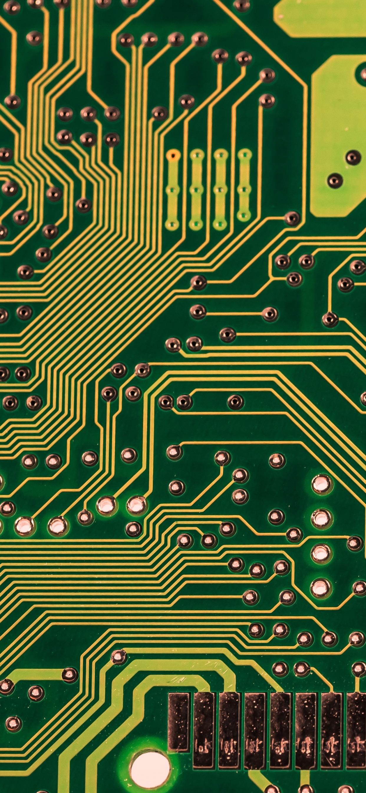 Pintura Abstracta Verde y Blanca. Wallpaper in 1242x2688 Resolution