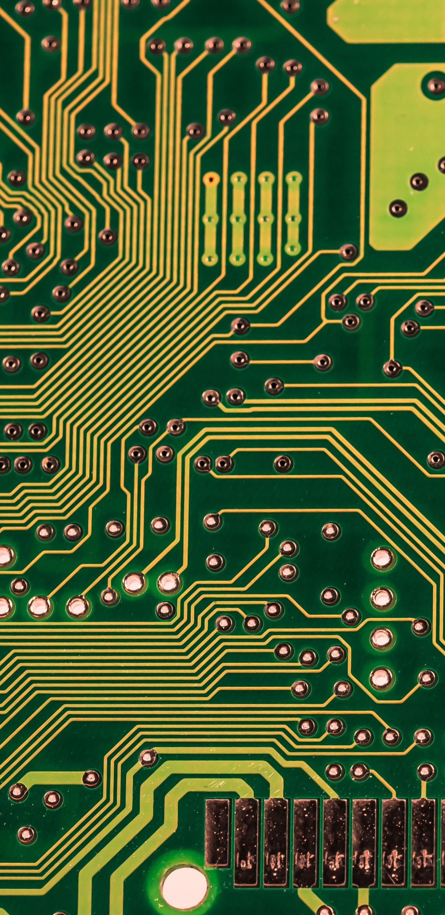 Pintura Abstracta Verde y Blanca. Wallpaper in 1440x2960 Resolution